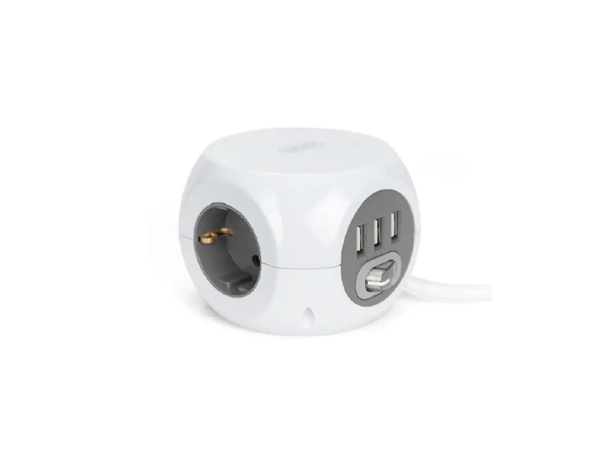 Digitus Da-70623 3-way Socket Cube With 3 Usb Ports Installation Guide