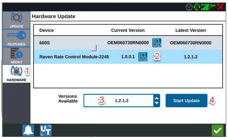 UPDATING NODE FIRMWARE