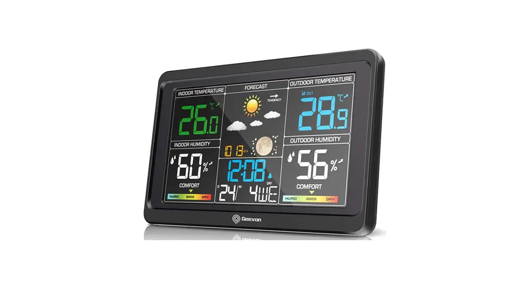 Geevon W86122-0 Smart Color Weather Station User Manual
