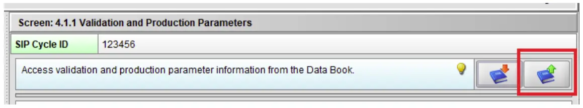 Save to the Data Book