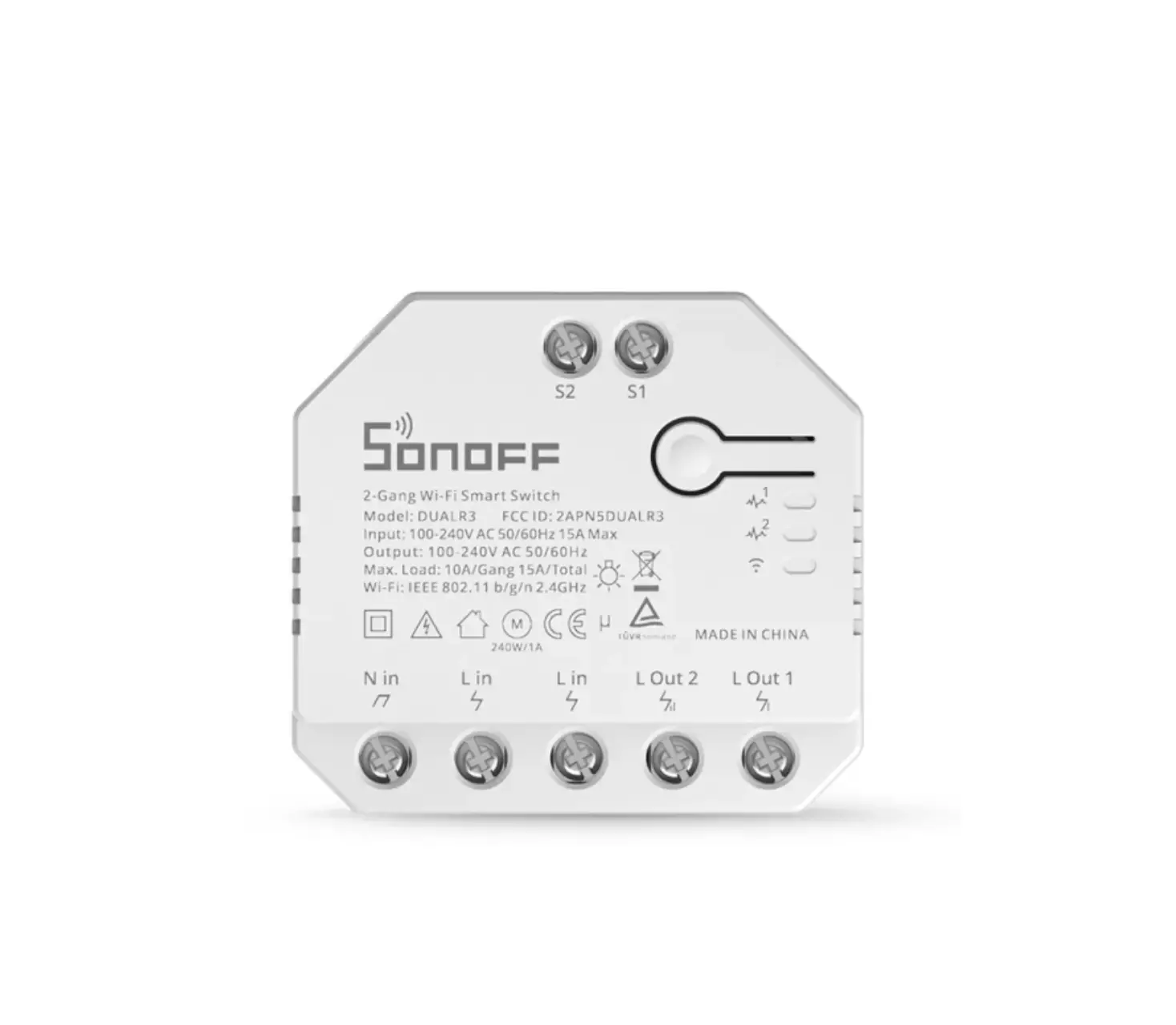 Sonoff Dualr3 2-gang Smart Watch User Guide Sonoff Dualr3 2-gang Smart Watch User Guide