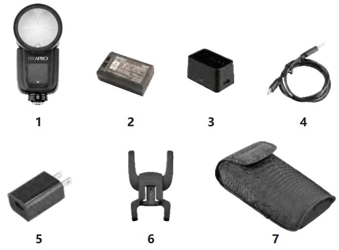 PiXAPRO GIO1 P TTL Li Ion Round Head Camera Flash - FIGURE 11