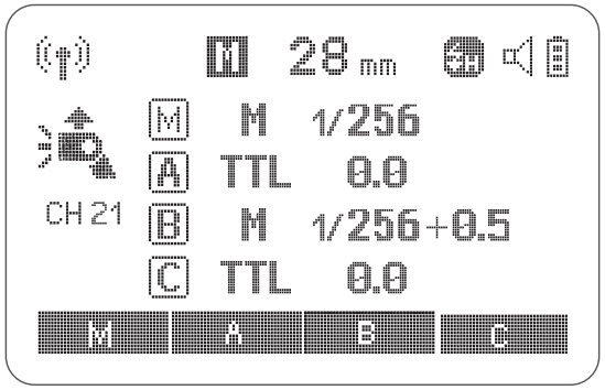PiXAPRO GIO1 P TTL Li Ion Round Head Camera Flash - FIGURE 42