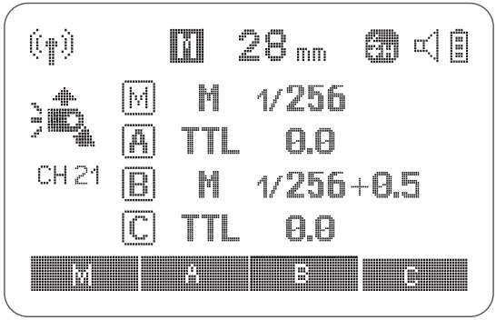 PiXAPRO GIO1 P TTL Li Ion Round Head Camera Flash - FIGURE 46
