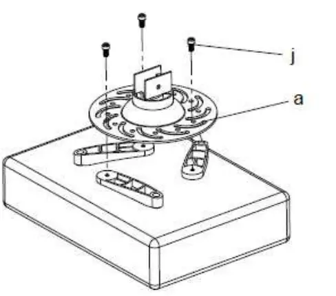 KIMEX-052-2002-Video-Projector-Ceiling-Support-Adjustable-Height-3