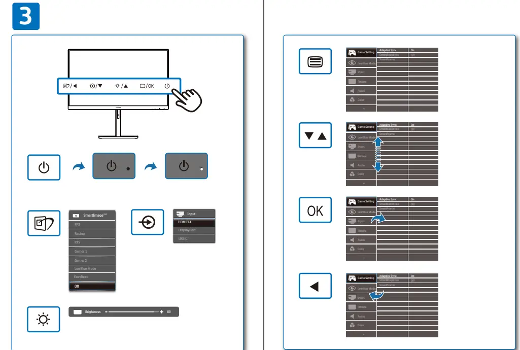 PHILIPS 276E1 E Line LCD Monitor fig 4