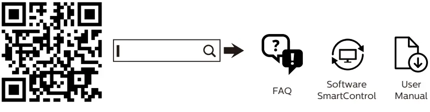 PHILIPS 276E1 E Line LCD Monitor qr code