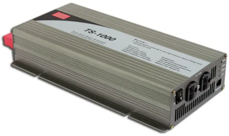 MEAN WELL TS-1000 Series 1000W True Sine Wave DC-AC Power Inverter