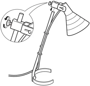 IKEA LAGRA Table Lamp - Assembly 6