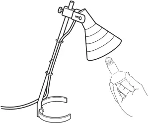 IKEA LAGRA Table Lamp - Assembly 7