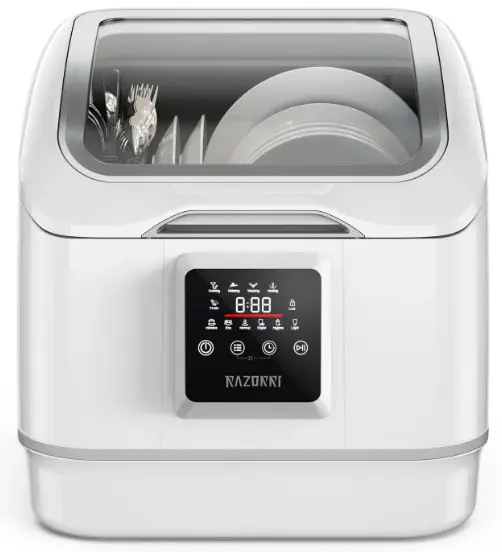 RAZORRI-Comodo-CDW04A-Countertop-Dishwasher-Machine-product