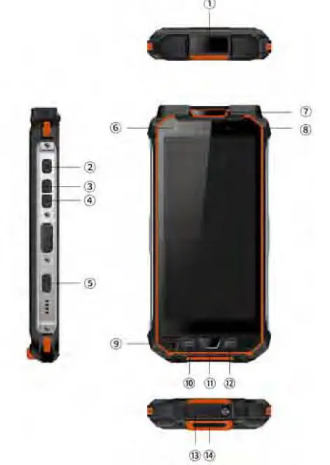 SMAWAVE SPH320-aq Rugged Mobile 01