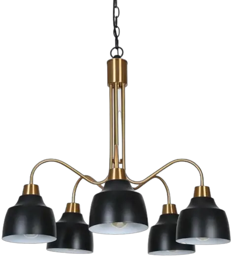 LNC HOME A04060C5 Barbara Brass Hanging Light