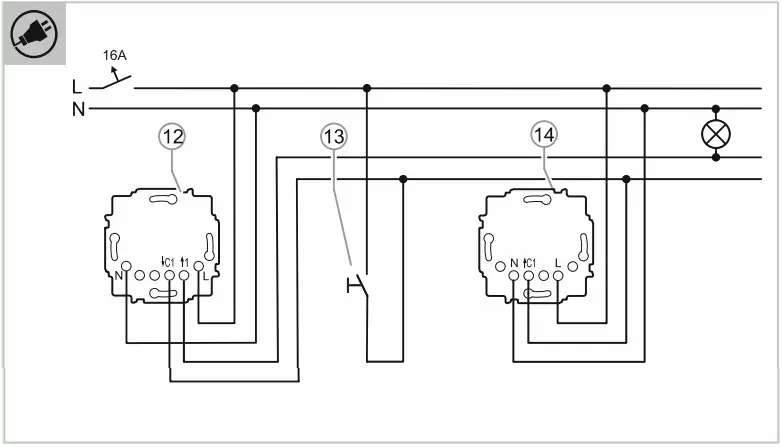 BUSCH JAEGER 64755 Flex Corridor Sensor 04