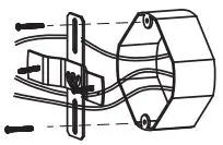 FEIT Electric LAN18COEBZ 18 Inch LED Outdoor Lantern Instruction Manual - Mount Cross Bar