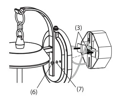 FEIT Electric LAN18COEBZ 18 Inch LED Outdoor Lantern Instruction Manual - Mount Fixture Body