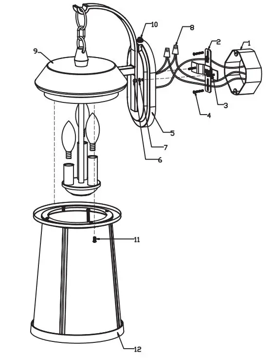 FEIT Electric LAN18COEBZ 18 Inch LED Outdoor Lantern Instruction Manual - Product Overview