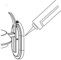 FEIT Electric LAN18COEBZ 18 Inch LED Outdoor Lantern Instruction Manual - Seal The Fixture Body