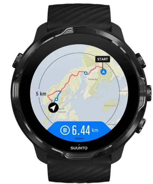 SUUNTO OW185 Digital Dial GPS Smart Watch