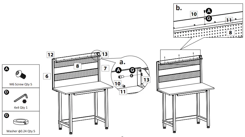 Highmore-HM-WB005-001-Rocko-Workbench-With-Pegboard- (13)