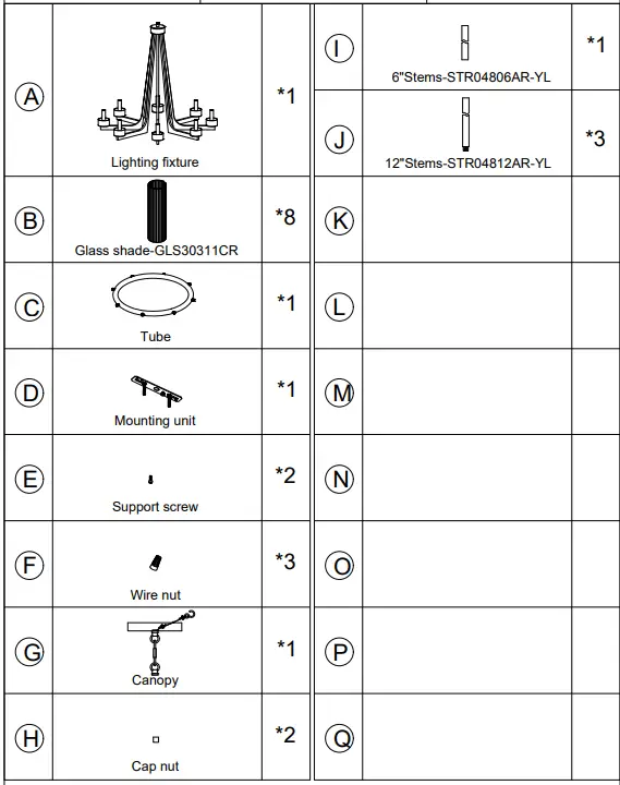 MAXIM LIGHTING 30316CRAR Eight Light-FIG2