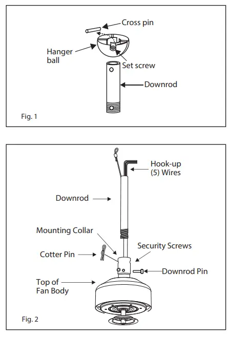 HINKLEY 903660FGT LDD Sculpt 60 Inch Indoor or Outdoor Ceiling Fan - FIg 3