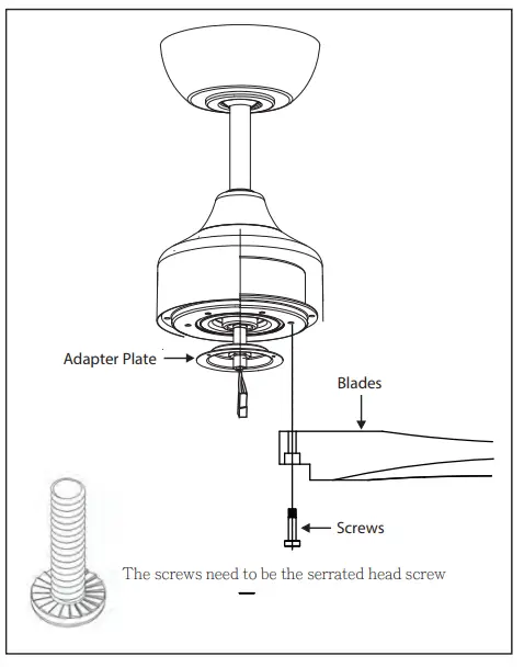 HINKLEY 903660FGT LDD Sculpt 60 Inch Indoor or Outdoor Ceiling Fan - FIg 8