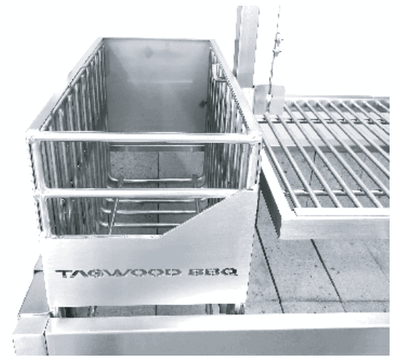 TAGWOOD BBQ BBQ03SI Argentine Santa Maria Wood Fire & Charcoal Grill - fig 11