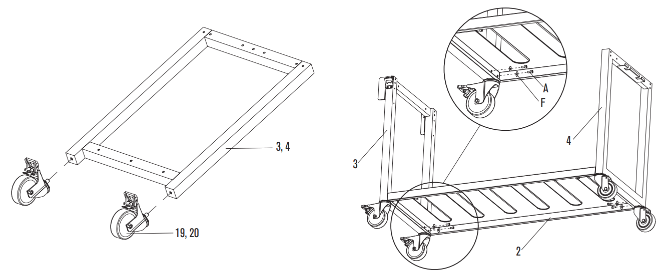 TAGWOOD BBQ BBQ03SI Argentine Santa Maria Wood Fire & Charcoal Grill - fig 2