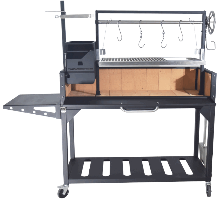 TAGWOOD BBQ BBQ03SI Argentine Santa Maria Wood Fire & Charcoal Grill