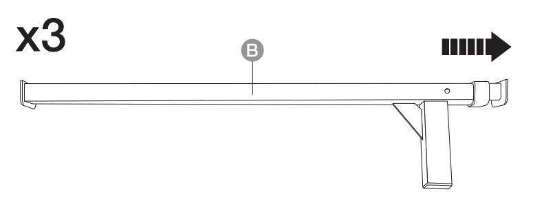amazon basics B07D4BHP6T 9 Leg Support Bed Frame - fig 3