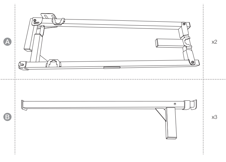 amazon basics B07D4BHP6T 9 Leg Support Bed Frame - fig 7