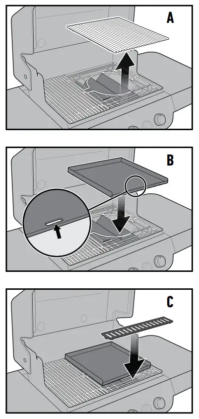 weber 7672 Crafted Flat Top Griddle - fig 2