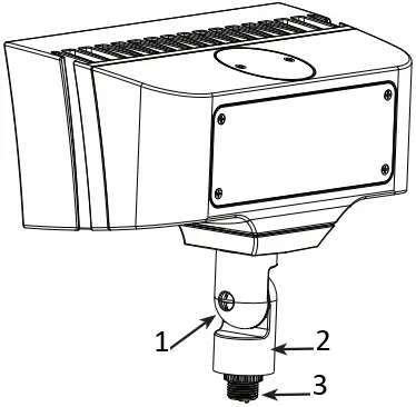 RAB FFLEDMT 52W Trunnion Mount LED Floodlight fig 1