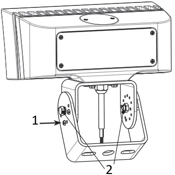 RAB FFLEDMT 52W Trunnion Mount LED Floodlight fig 2