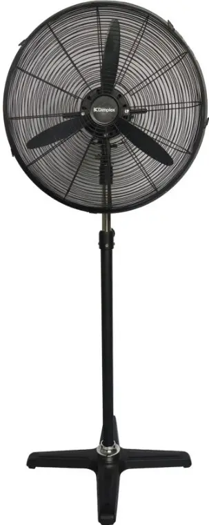 Dimplex DCPF50MBK High Velocity Pedestal Fan