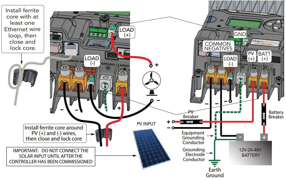 MORNINGSTAR GS MPPT 100M 200V GenStar Solar Charging System Controller - fig2