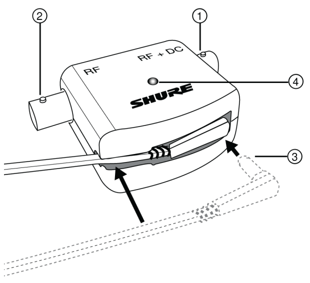 SHURE UABIAST In line Power Supply