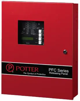 POTTER PFC-4410RC Releasing Control Panel-FIG1