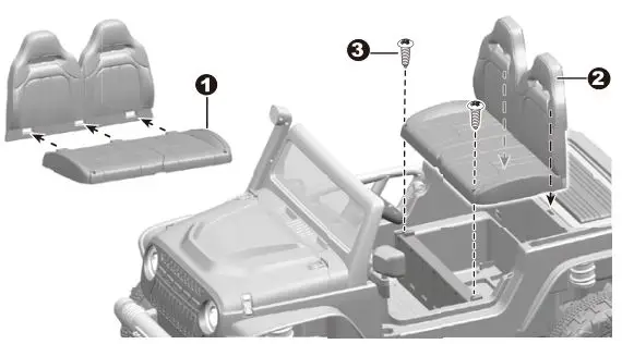 MCBOB-J2-Ride-On-Kids-2-Seater-Car-Truck-FIG 21