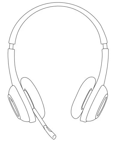 Logitech H600 Wireless Headset Product