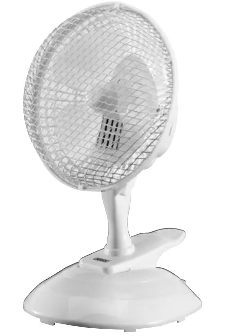 DRAPER 08710 Clip On Desk Fan 6 Inch 150mm