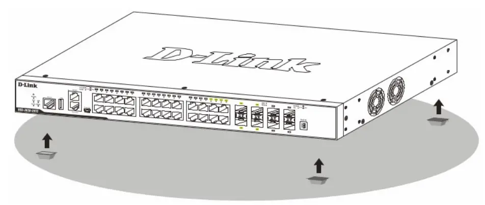 D-Link DGS-3000-28SC Layer 2 Gigabit Stackable Managed Switch - Installation 1