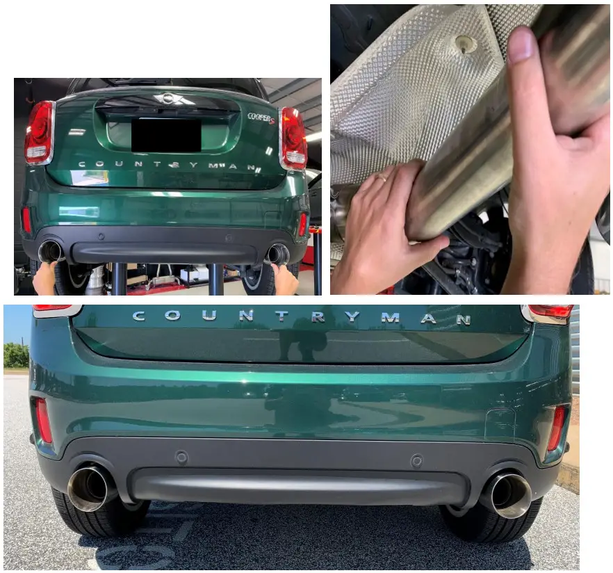 DINAN D660 0083 Valved Axle Back Exhaust - Exhaust Tips 3