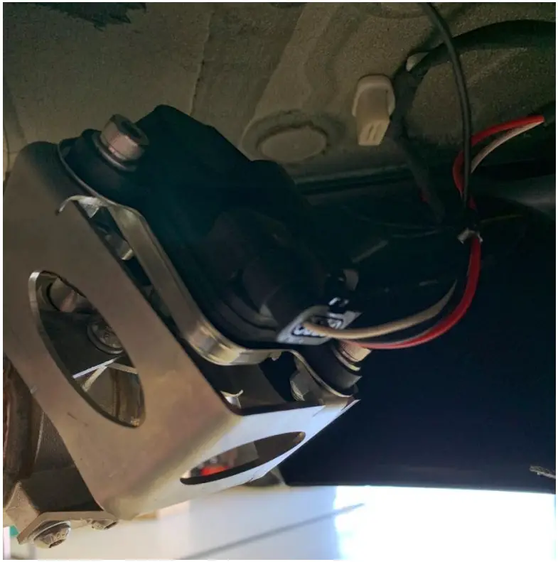 DINAN D660 0083 Valved Axle Back Exhaust - cable length