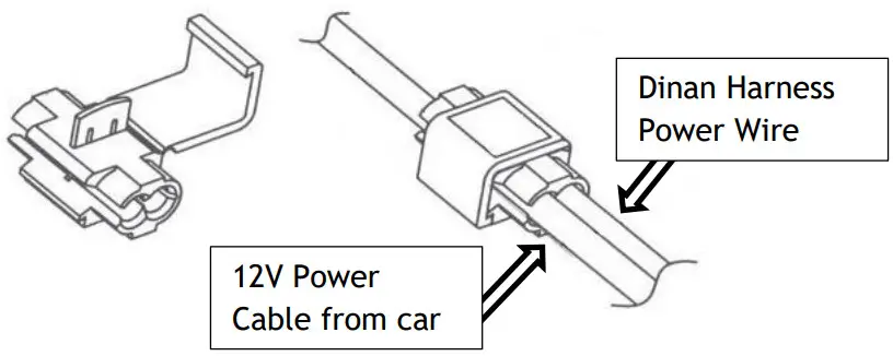 DINAN D660 0083 Valved Axle Back Exhaust - top cover 2