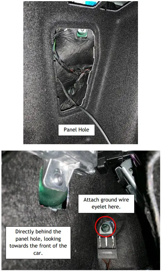 DINAN D660 0083 Valved Axle Back Exhaust - wire