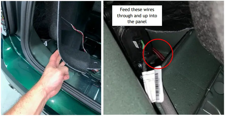 DINAN D660 0083 Valved Axle Back Exhaust - wires up