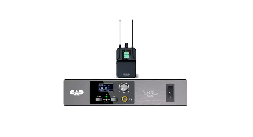 Cad Gxliem Wireless In-ear Monitor System User Guide