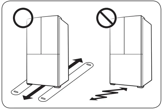 SAMSUNG RF4500A 30 Inch French Door Refrigerator - Flooring